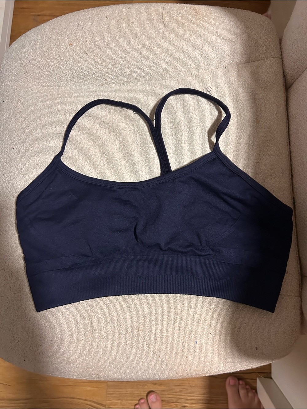 AYBL Navy Blue Seamless Sports Bralette